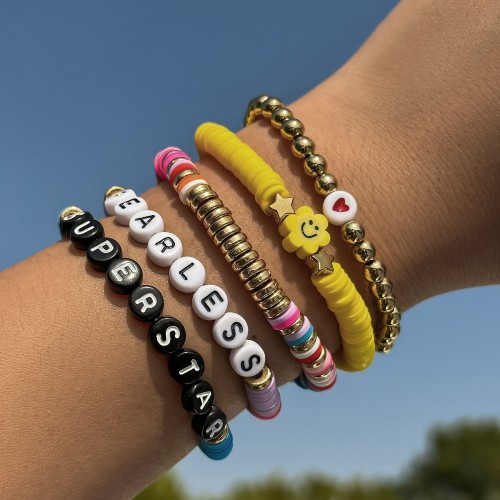 Charmorah Bohemian Style Bracelet Set 18cm/7inch x 5 C2024070014