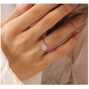Charmorah " Star woven diamond ring" 925 Sterling Silver Adjustable opening C2025030101 Charmorah " Star woven diamond ring" 925 Sterling Silver Adjustable opening C2025030101